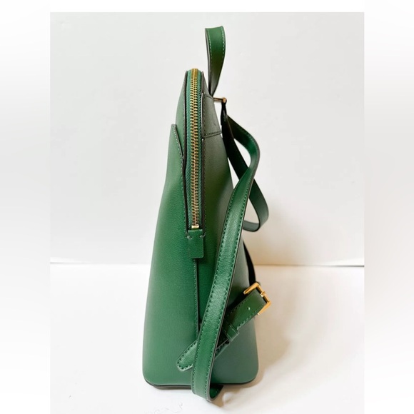 Michael Kors Emmy Large Dome Backpack Green - Picture 5 of 11